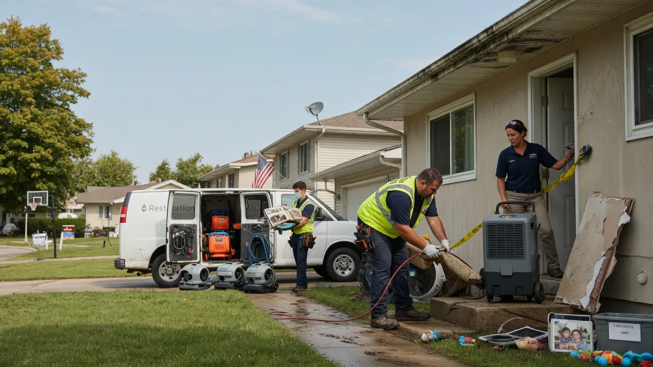 Water Damage Restoration in Pittsburg, KS near me